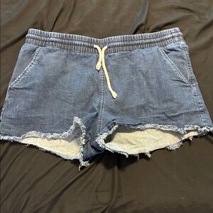 Blue Denim Women's Shorts
